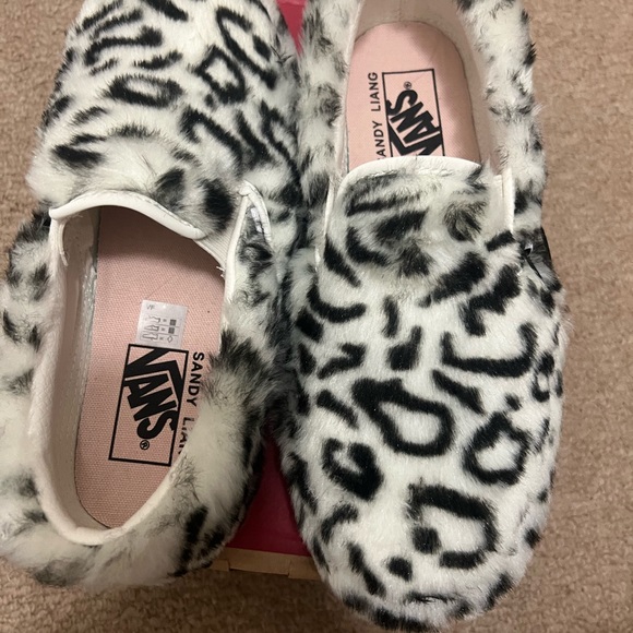 VANS-SANDY LIANG FUR PLATFORM SLIP ONS *NWT* - Picture 6 of 11